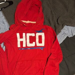 Holister Red Hoodie